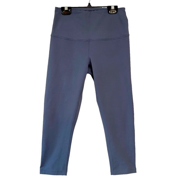 Zella Pants - Zella Live In High Waist Crop Leggings Grayish Blue Size Small